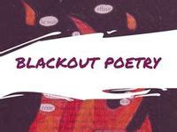 35 idées de Blackout poetry poésie artistique exercices d art art