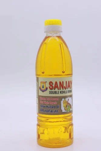 Sanjay Cold Pressed Litre Organic Yellow Mustard Oil Packaging Type