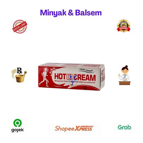 Jual Hot In Cream Tube G Apotek Ebenezer Shopee Indonesia