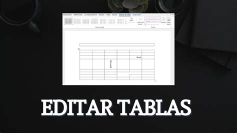 C Mo Insertar Y Editar Tablas En Word Microsoft Word Youtube