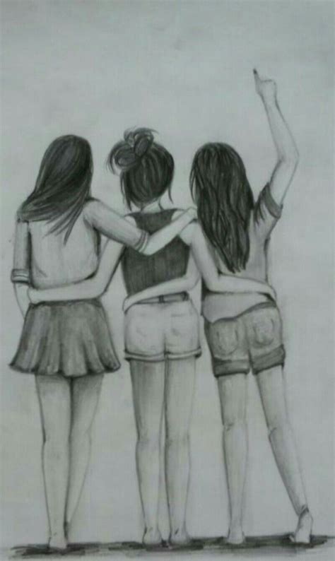 Pin On Shagun 💖 In 2024 Best Friend Sketches Friends Sketch