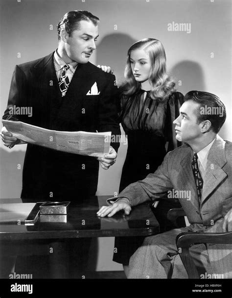 The Glass Key Brian Donlevy Veronica Lake Alan Ladd 1942 Stock