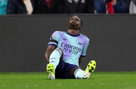 Arsenal Fc Injury Update Bukayo Saka Raheem Sterling And Ben White