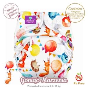 Milovia Pielucha Kieszonka Coolmax One Size Pul Goni C Marzenia