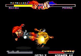 Screenshot of Ninja Master's (Arcade, 1996) - MobyGames