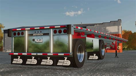 Benson Flatbed V10 Fs22 Mod Farming Simulator 22 Mod