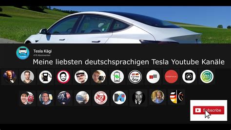 Meine liebsten deutschsprachigen Tesla Youtube Kanäle Youtube