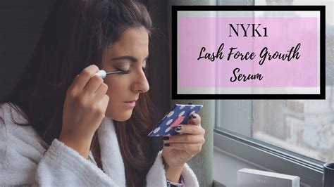 Nyk1 Lash Force Growth Serum How To Apply And How To Use The Serum