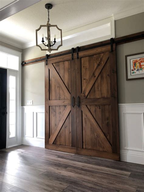 Wood Barn Door Barn Door Hardware Rustic Barn Doors Barn Style