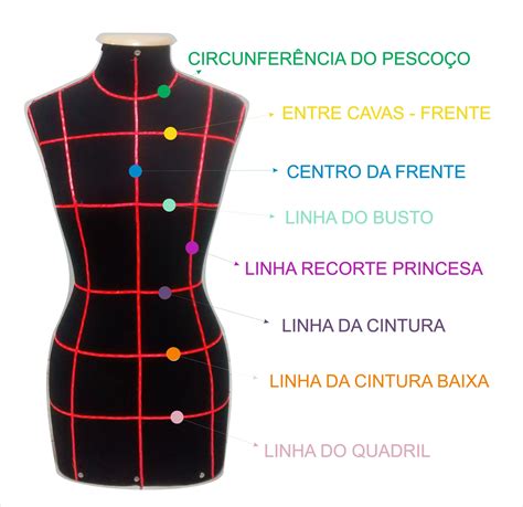 Como Marcar O Manequim De Moulage Costura Fashion Como Tirar Medidas