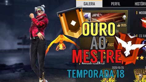 DO OURO AO MESTRE TEMPORADA 18 SEM DOBRO PRECISO EM MIRA MOBILE