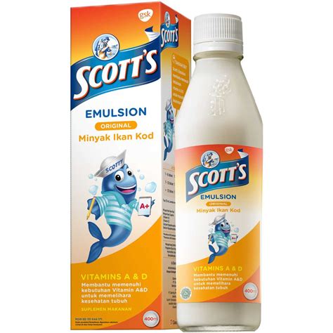 scott emulsion  ml malaysia shopee indonesia