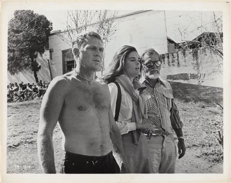 The Getaway (Original photograph of Sam Peckinpah, Steve McQueen, and ...