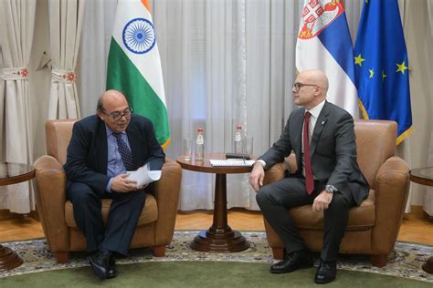 Indian Diplomacy On Twitter Rt Indiainserbia Ambassador Met Deputy