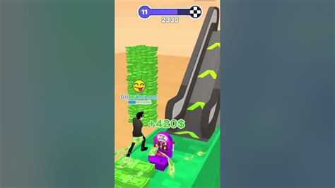 Noob Vs Pro Vs Hacker In Money Run 3d Game With Oggy And Jack