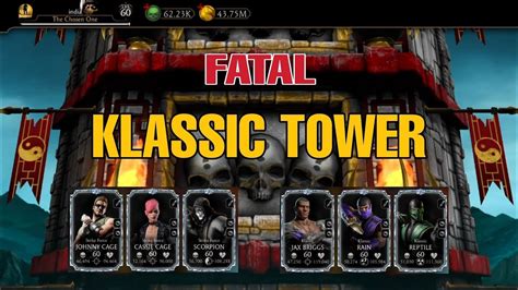 Fatal Klassic Tower Using Gold Team Mk Mobile Youtube