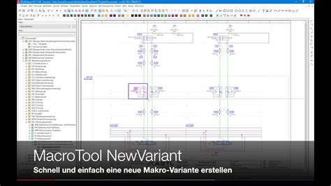 EPLAN Makro Varianten Erzeugen MacroTool NewVariant YouTube