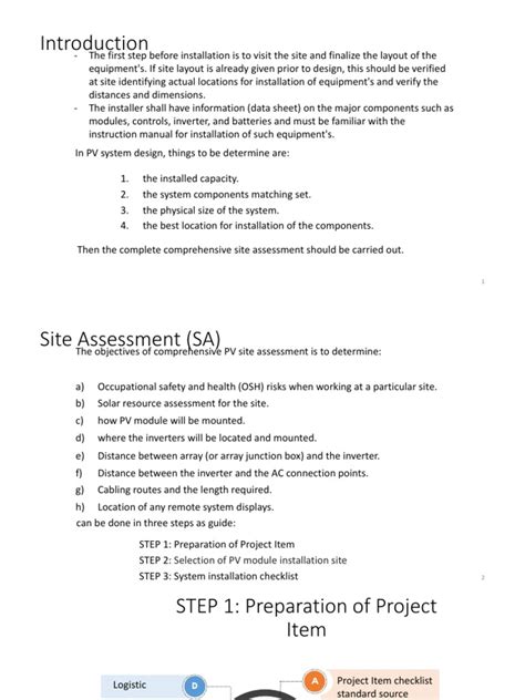 6 - PV System Installation Preparation | PDF | Photovoltaics ...