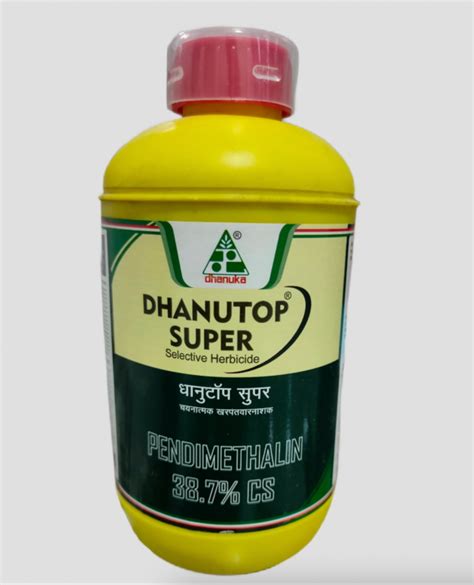 Dhanuka Dhanutop Super Herbicide Pendimethalin 387 Cs 700ml At