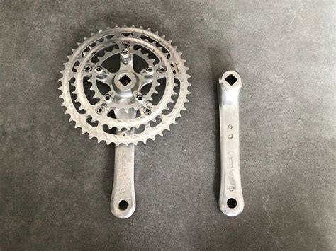 Vintage Retro 90s Shimano Dx Fc Mt60 Crank Crankset Mtb Mountain Bike