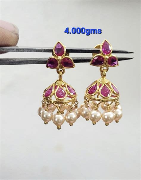 Pin By Anusha On Jewllery In Indian Jewellery Design Earrings