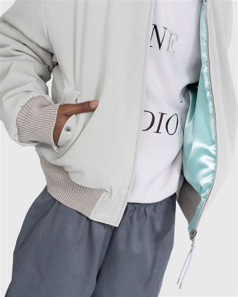 Acne Studios Reversible Bomber Jacket Grey Highsnobiety Shop