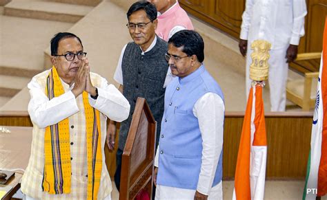 Bjp Mla Biswabandhu Sen Elected Tripura Speaker As Main Opposition