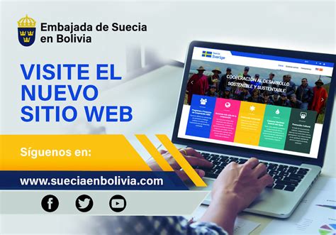 Embajada De Suecia En Bolivia Lanzó Plataforma De Información Para Los