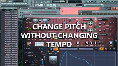 Change Pitch Without Changing Tempo Fl Studio Tutorial Youtube