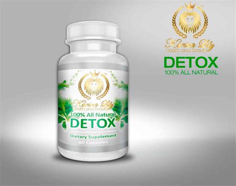 Kl All Natural Detox Capsules Detox Pills Karina Lily Health And Beauty