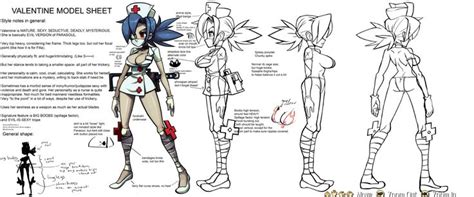 Valentinegallery Skullgirls Wiki Fandom Skullgirls Concept Art