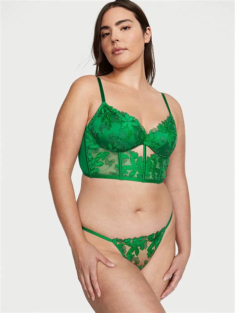 Buy Ziggy Glam Embroidery Crotchless String Bikini Panty Order
