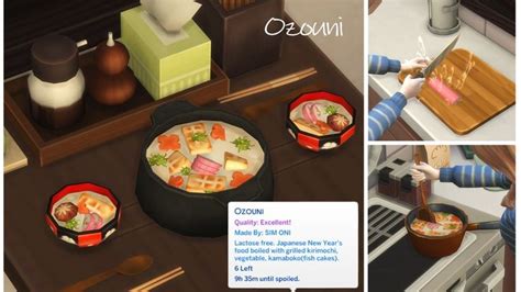 Oni S Recipe Pack Custom Food Mod Oni The Sims Packs