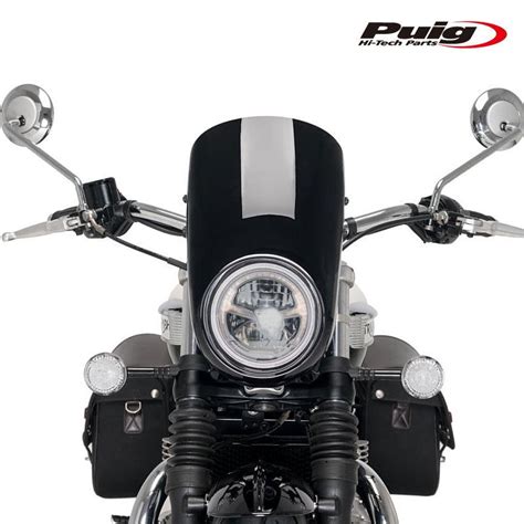 Puig 21114N SEMIFARINGS ANARCHY BLACK TRIUMPH BONNEVILLE SPEEDMASTER