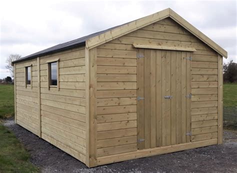 Wooden Garden Sheds Ireland Premium Classic Sheds Ireland