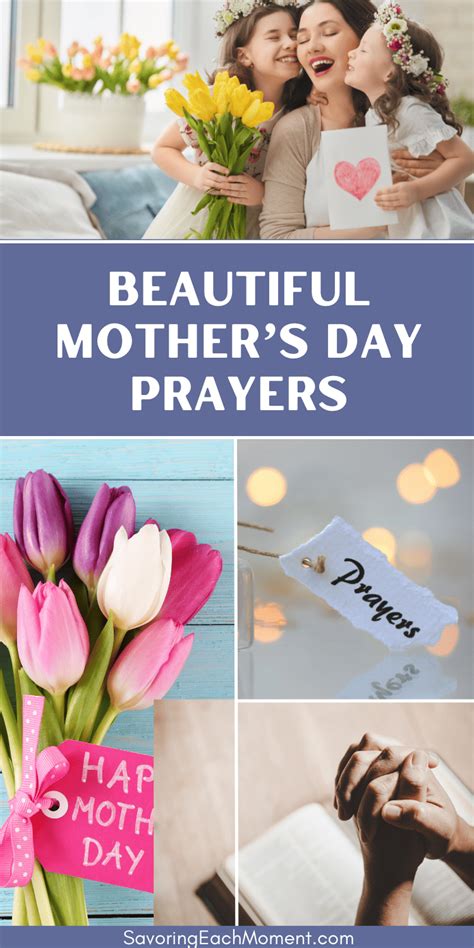 Beautiful Mother's Day Prayers to Honor and Bless Mothers - Savoring ...