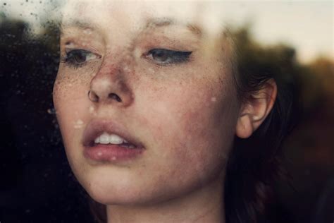 Face Women Model Portrait Nose Rings Brunette Photography