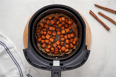 Tender Air Fryer Butternut Squash Cubes Smoky And Sweet Vegan Veggie Fun Kitchen