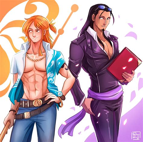 Roxdafriesgirl 🏳️‍⚧️ 🇮🇸 On Twitter Rt Shuravf90 Male Version Of Nami And Robin As Promised