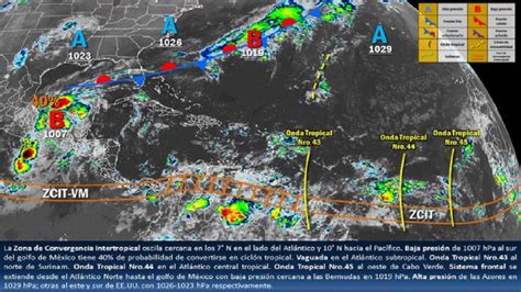 Ondas Tropicales N Meros Y Llegar N A Venezuela