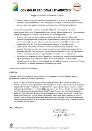 Interpellanza Personale Tua V2 PDF