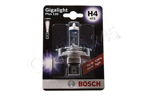 Bosch Lamp Gigalight Plus Xenon Gas H V W P T For Sale