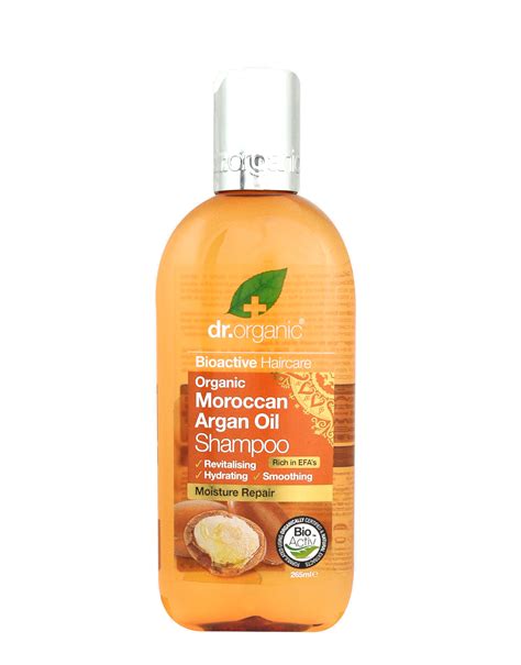 Organic Moroccan Argan Oil Shampoo De Dr Organic 250ml