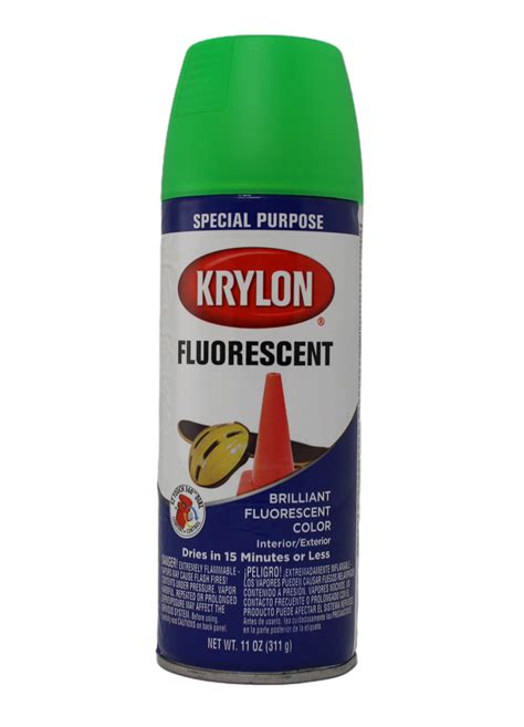 Krylon Fluroscent Green Spray Paint 311g Portsmouth Rentals