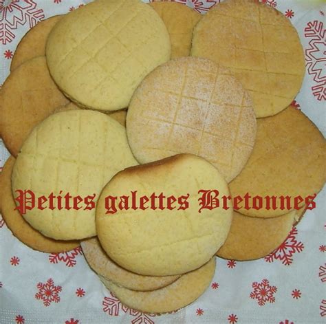 Petites galettes Bretonnes