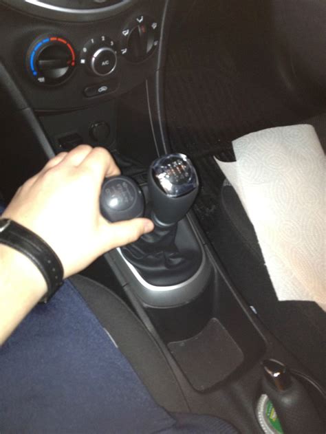 New Shift Knob Install For Hyundai Accent Hyundai Forums