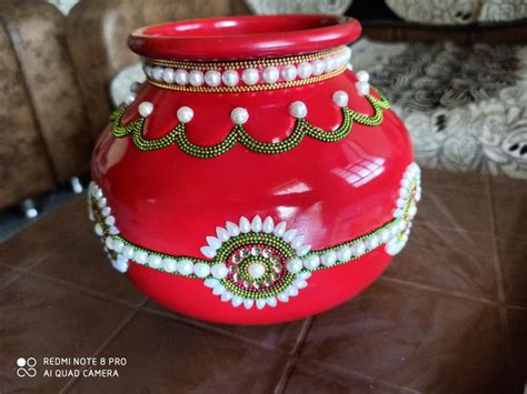 Handi Matki Thali Decoration Ideas Flower Pot Decorating Ideas