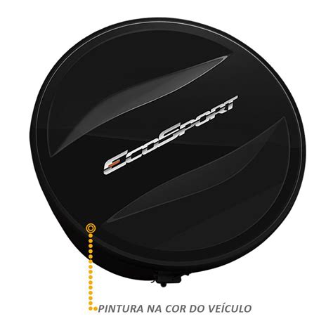 Capa De Estepe Ecosport SE 2018 2019 Preto Ebony General Car