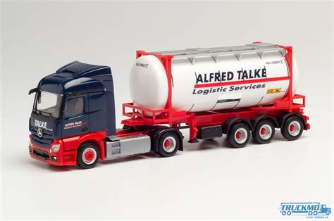 Herpa Alfred Talke Mercedes Benz Actros Streamspace 2 3 18 Swap