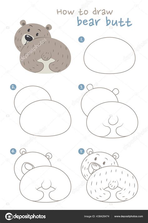 How To Draw A Cute Teddy Bear Step By Step Easy